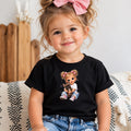 Baby Girl & French Bulldog Toddler T-Shirt