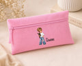 Personalised Boy & French Bulldog Pencil Case | Custom Name Kids Pencil Case