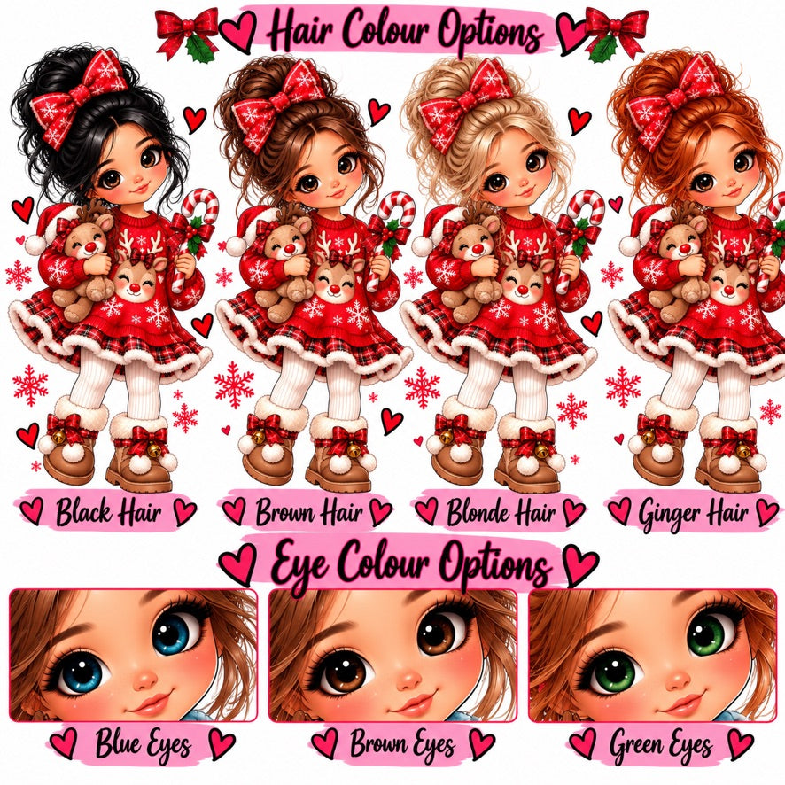 Personalised Girls Christmas Sack – Special Delivery Custom Name Gift Sack