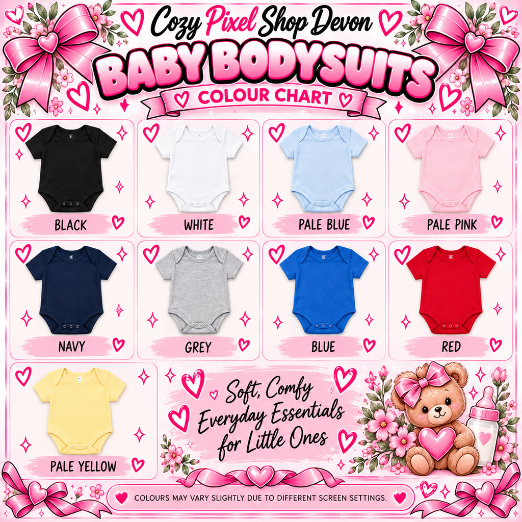 Baby Girl & French Bulldog Baby Bodysuit